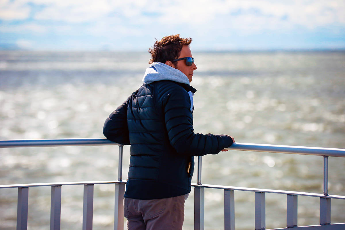 Jonny Harris, host of the CBC show Still Standing, makes his visits to every community fun and funny. (Photo by Chris Armstrong)