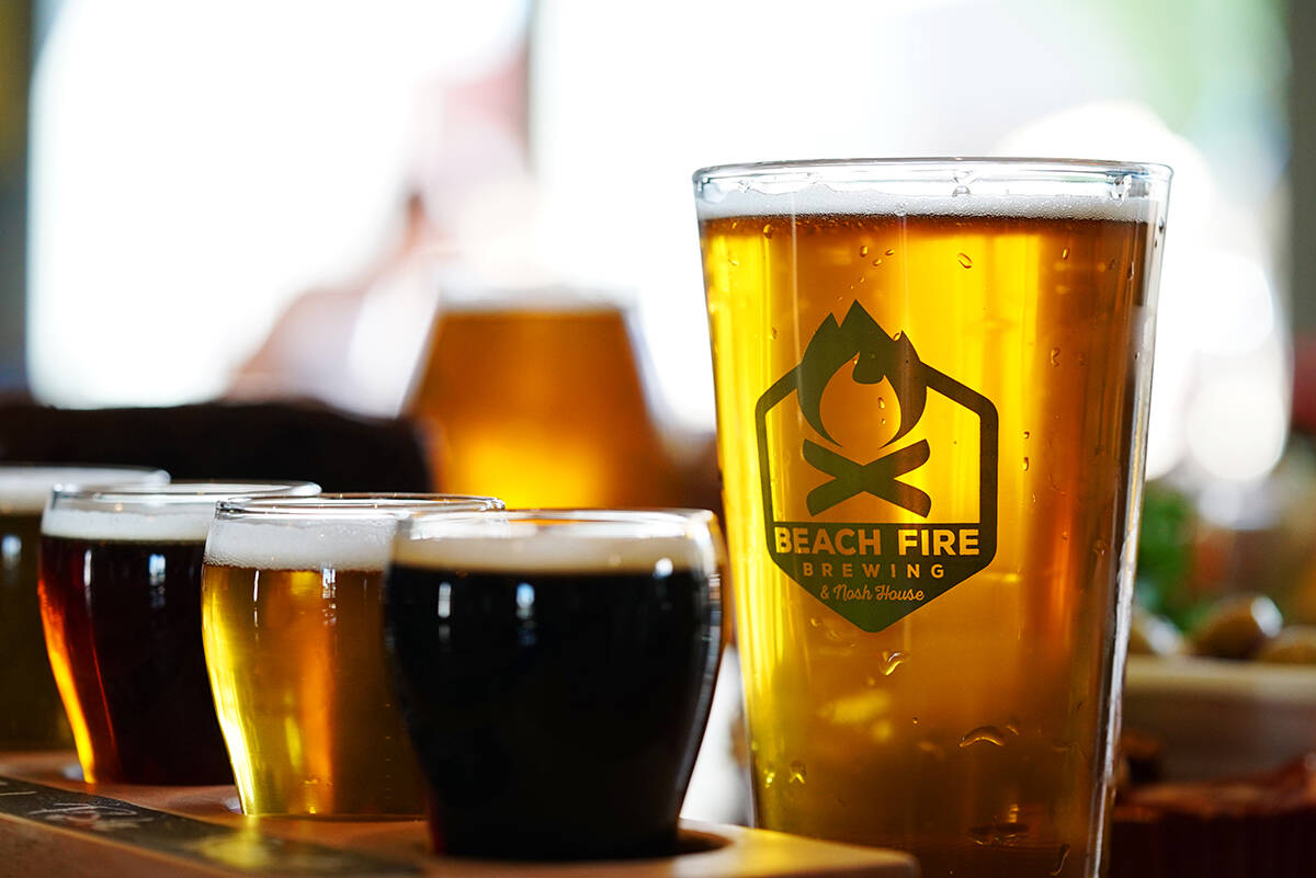 Beach Fire Brewing in Campbell River. Photo courtesy BC Ale Trail