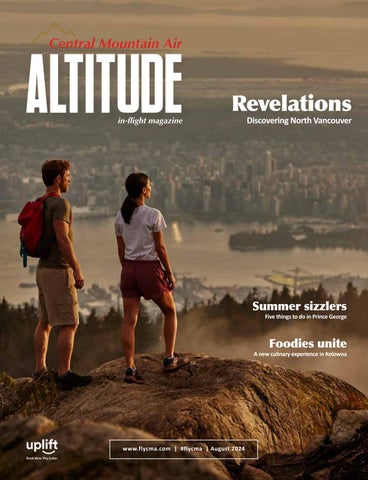 Altitude, Central Mountain Air In-flight Magazine August 2024